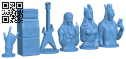 Free STL file 3D printable Flat Chess Pieces stl ♟️・3D printing model to  download・Cults