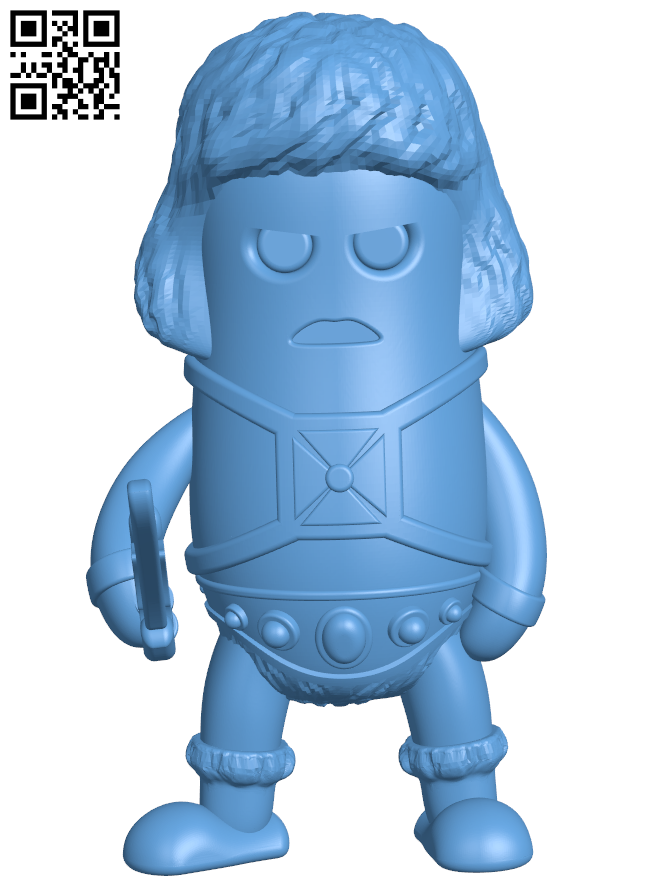 Mini He-man H006263 file stl free download 3D Model for CNC and 3d printer