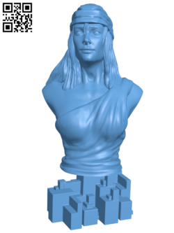 Miss Elektra H006438 file stl free download 3D Model for CNC and 3d printer