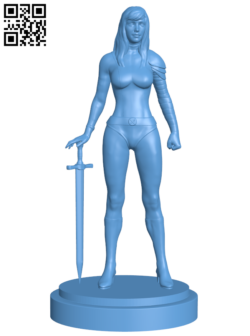 Miss Magik – X-men H005899 file stl free download 3D Model for CNC and 3d printer