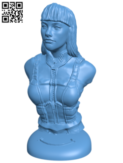 Miss Silk Spectre – Watchmen H006390 file stl free download 3D Model for CNC and 3d printer