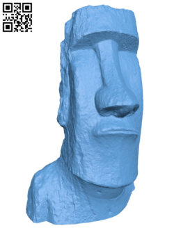 Moai H006141 file stl free download 3D Model for CNC and 3d printer