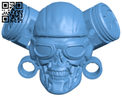 MotoSkull Terminator H006020 file stl free download 3D Model for CNC and 3d printer
