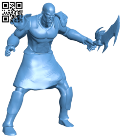 Mr Kratos H006022 file stl free download 3D Model for CNC and 3d printer