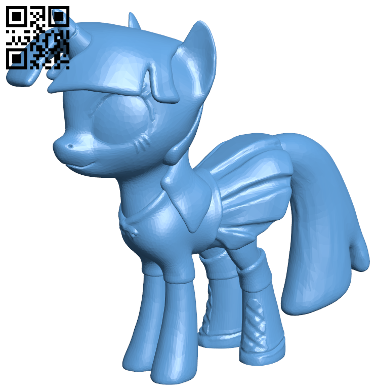My Little Pony Characters H006143 file stl free download 3D Model for CNC and 3d printer