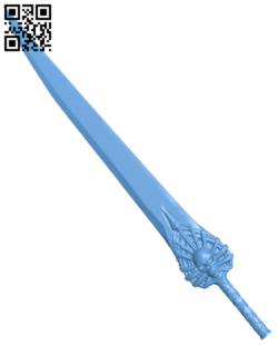 Paine sword H005963 file stl free download 3D Model for CNC and 3d printer