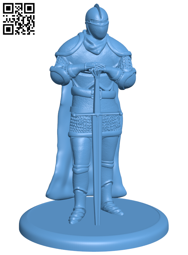 Paladin Knight H006557 file stl free download 3D Model for CNC and 3d printer