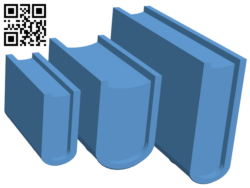 Parametric Book H005788 file stl free download 3D Model for CNC and 3d printer