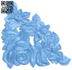 Pattern in the corner T0000259 download free stl files 3d model for CNC wood carving