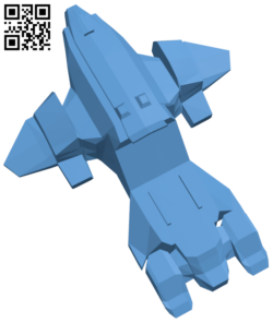 Pelican Dropship from Hal H006145 file stl free download 3D Model for CNC and 3d printer