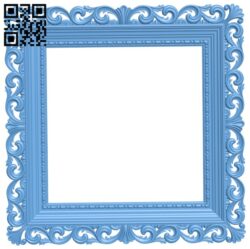 Picture frame or mirror T0000265 download free stl files 3d model for CNC wood carving