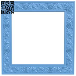 Picture frame or mirror T0000446 download free stl files 3d model for CNC wood carving