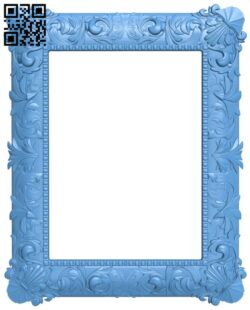 Picture frame or mirror T0000510 download free stl files 3d model for CNC wood carving