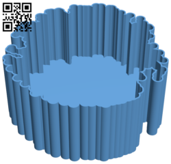 Planter H005964 file stl free download 3D Model for CNC and 3d printer
