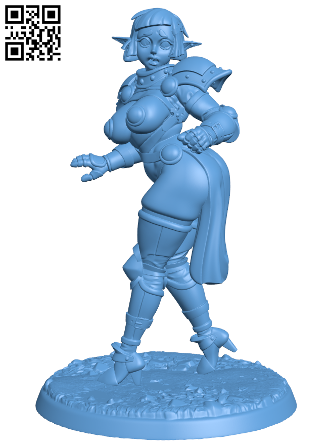 Pointless Armor Elf H005729 file stl free download 3D Model for CNC and 3d printer
