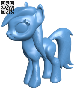 Pony H005792 file stl free download 3D Model for CNC and 3d printer