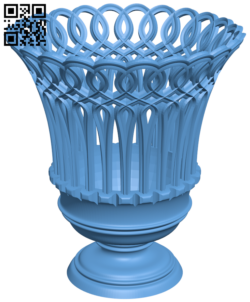 Porcelain vase H006444 file stl free download 3D Model for CNC and 3d printer