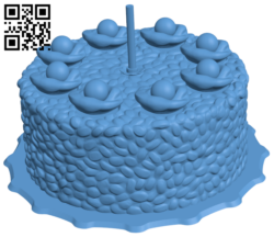 Portal Cake H006031 file stl free download 3D Model for CNC and 3d printer