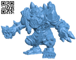 Prarbak – Orc Lineman H006150 file stl free download 3D Model for CNC and 3d printer