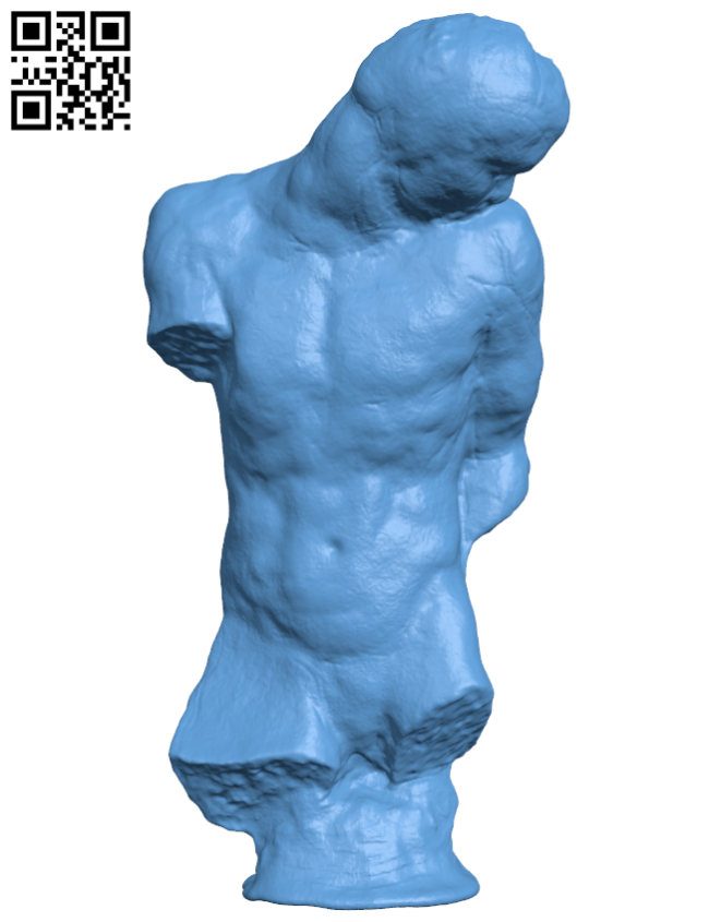 Rodin sculpture H005912 file stl free download 3D Model for CNC and 3d printer