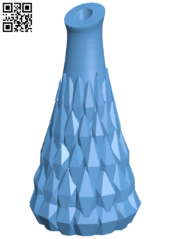 Ruby vase H006035 file stl free download 3D Model for CNC and 3d printer