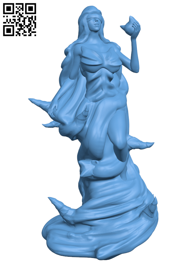 Shadow lady witch H006333 file stl free download 3D Model for CNC and 3d printer