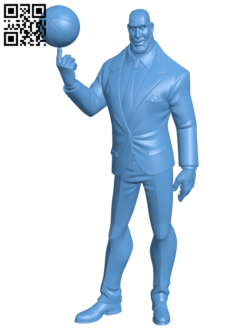 Shaquille O’neal H006563 file stl free download 3D Model for CNC and 3d printer