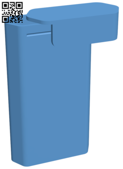 Simple cigarette case H006334 file stl free download 3D Model for CNC and 3d printer