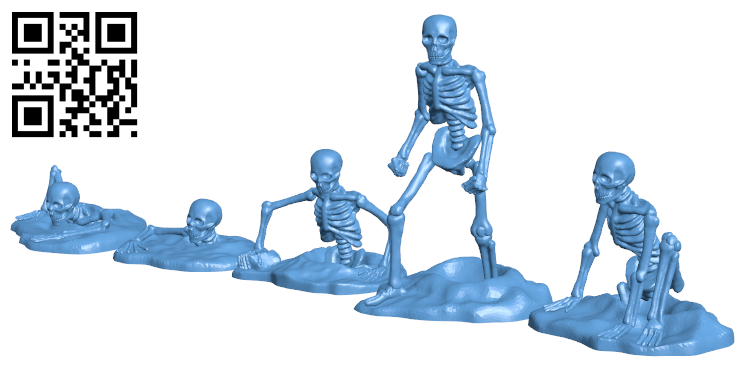 Skeleton H005915 file stl free download 3D Model for CNC and 3d printer