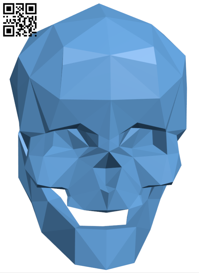 Skull H005968 file stl free download 3D Model for CNC and 3d printer