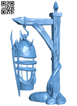 Slave Merchant Cage A H005972 file stl free download 3D Model for CNC and 3d printer
