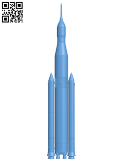 Space Launch System H005918 file stl free download 3D Model for CNC and 3d printer