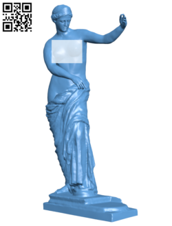 Statue of Aphro H005847 file stl free download 3D Model for CNC and 3d printer
