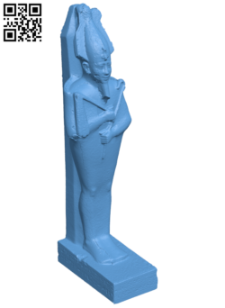 Statue of Osiris H006211 file stl free download 3D Model for CNC and 3d printer