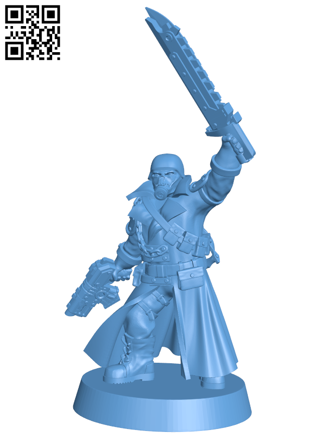 Steel Guard - Officer Of The Imperial Force H005735 file stl free download 3D Model for CNC and 3d printer
