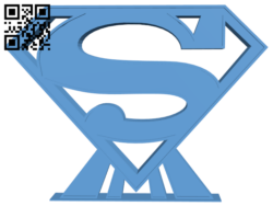 Superman logo H006577 file stl free download 3D Model for CNC and 3d printer