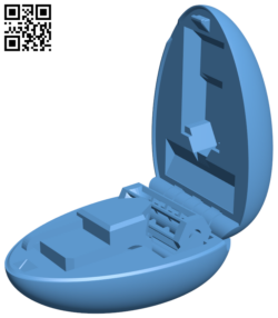 Surprise Egg – Tiny Harvester H006401 file stl free download 3D Model for CNC and 3d printer