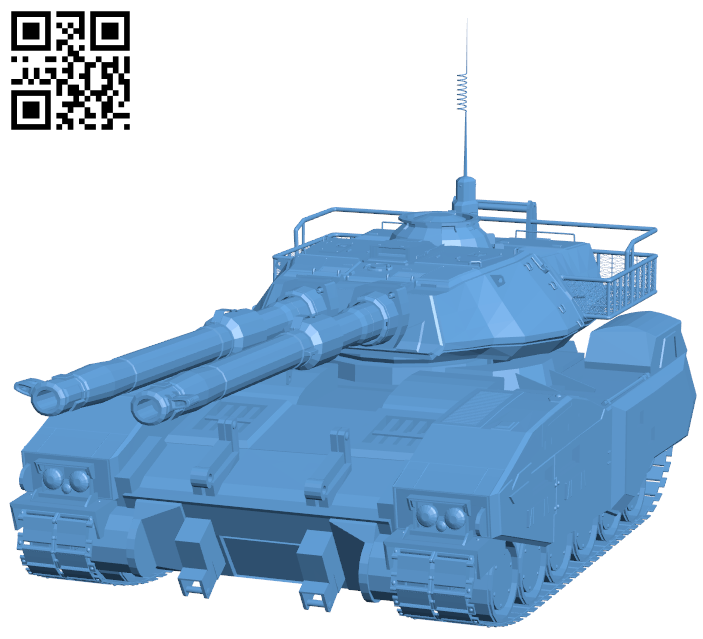 Tank H005850 file stl free download 3D Model for CNC and 3d printer