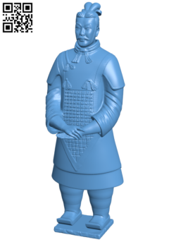 TerraCotta Warriors H005976 file stl free download 3D Model for CNC and 3d printer