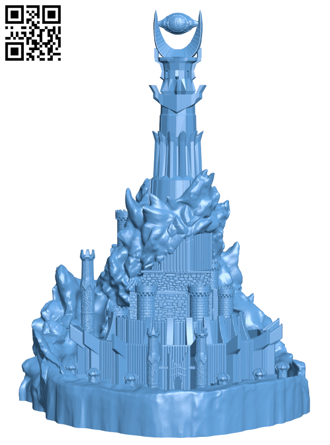 The Dark Tower H005741 file stl free download 3D Model for CNC and 3d printer