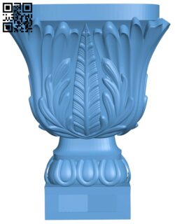 Top of the column T0000346 download free stl files 3d model for CNC wood carving