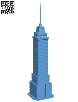 Torre Latinoamericana – Mexico City H006522 file stl free download 3D Model for CNC and 3d printer