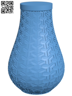 Vase H006225 file stl free download 3D Model for CNC and 3d printer