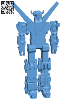 Voltron Defender of the Universe – Robot H006403 file stl free download 3D Model for CNC and 3d printer