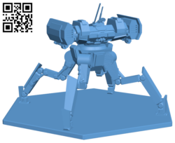 WOB BT Revenant Drone – Robot H006227 file stl free download 3D Model for CNC and 3d printer