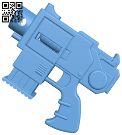 Warhammer 40k Bolter Pistol H005860 file stl free download 3D Model for CNC and 3d printer