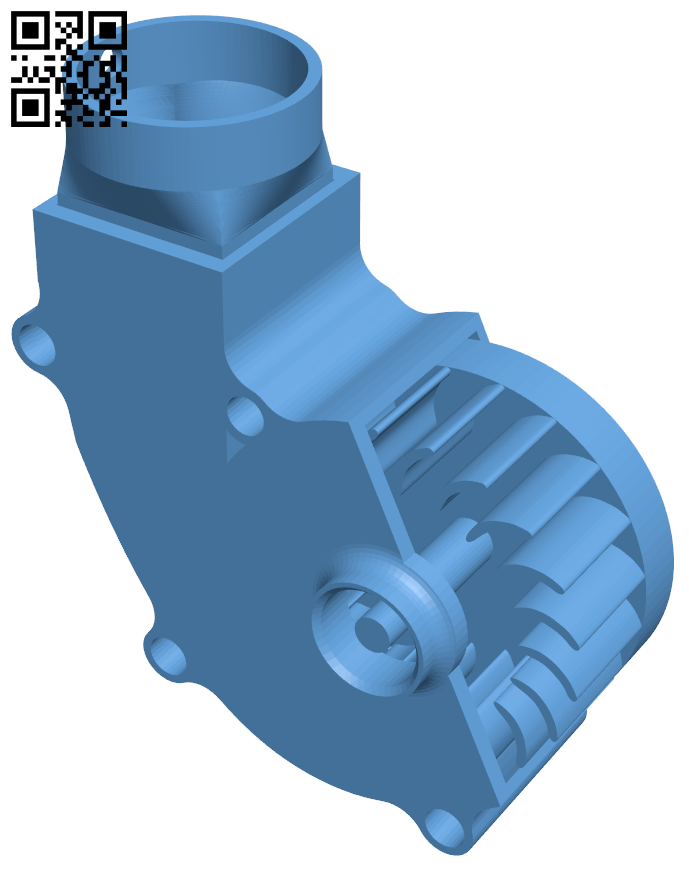 Water turbine H006045 file stl free download 3D Model for CNC and 3d printer