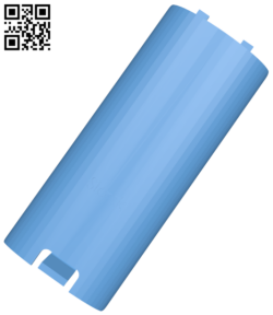 Wiimote battery cover H006103 file stl free download 3D Model for CNC and 3d printer