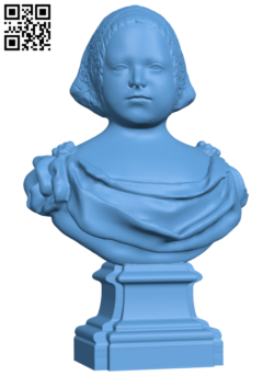 Young Girl H006467 file stl free download 3D Model for CNC and 3d printer