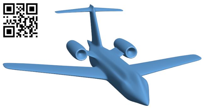 Aircraft H007279 file stl free download 3D Model for CNC and 3d printer